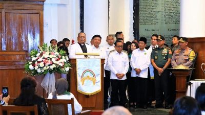 Ciptakan Keamanan Perayaan Natal, Pendeta dan Jemaat Gereja Apresiasi Polri
