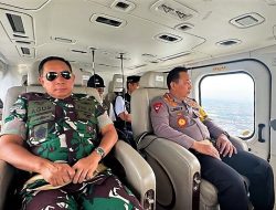 Pastikan Kelancaran Arus Mudik, Kapolri dan Jajaran Terkait Pantau Melalui Udara