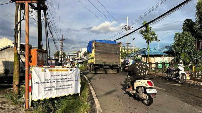 Uji Coba, Jalan Cemara Raya Dibuka Dua Arah