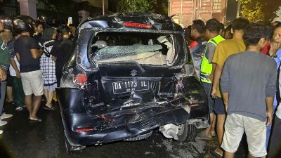 Penyebab Kecelakaan Beruntun di Jalan S Parman Banjarmasin, Sopir Ditetapkan Sebagai Tersangka