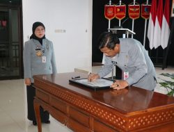 Targetkan Raih WBK, Kemenkum Kalsel Berkomitmen Kerja Keras dan Bersinergi