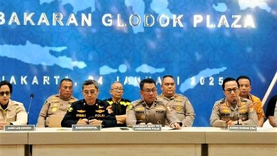 Polri Komitmen Tuntaskan Identifikasi Korban Kebakaran Glodok Plaza