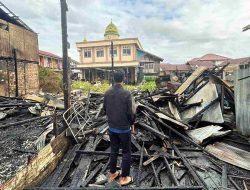 Empat Rumah Terbakar di Jalan Sulawesi hingga Memakan Korban Jiwa