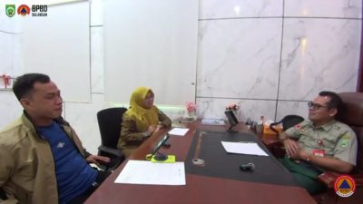 Penanggulangan Bencana , BPBD Balangan Manfaatkan Media Podcast