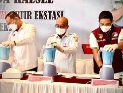 Gubernur Kalsel H. Muhidin Apresiasi Pemusnahan Barang Bukti Narkoba