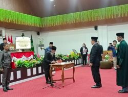 Nuril Hakim Resmi Gantikan Ahmad Rifa’i dalam PAW Anggota DPRD Pulang Pisau