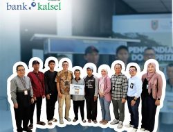 UPZ Bank Kalsel Kembali Memberikan Bantuan Rombong Barakah Kepada 4 Orang Mustahik
