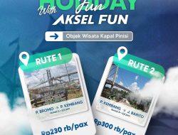 Gunakan AKSEL by Bank Kalsel, Berwisata Naik Kapal Pinisi