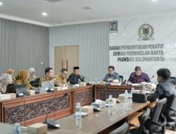 Bapemperda Bahas Gelar Konsepsi Draft Rancangan Perda