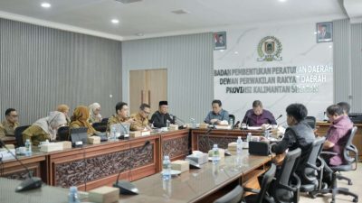 Bapemperda Bahas Gelar Konsepsi Draft Rancangan Perda
