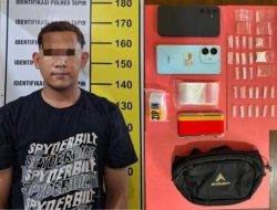 Tangkap Pengedar Sabu-Sabu, Polres Tapin Amankan 44 Paket Barang Bukti