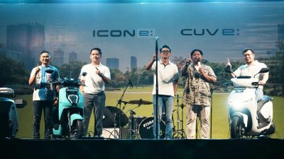Trio Motor Tawarkan Motor Listrik Performa Premium : Honda ICON e: dan CUV e: