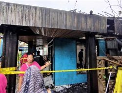 Kebakaran di Jalan RE Martadinata Hanguskan Sebuah Rumah