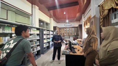 Perwakilan KITLV-Jakarta Universiteit Leiden Belanda Jajaki Kerjasama dengan Dispersip Kalsel