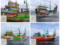 Empat Kapal Cantrang Diamankan Tim Gabungan