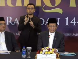 Puasa Ramadan 1446 Hijriah Ditetapkan Besok 1 Maret 2025