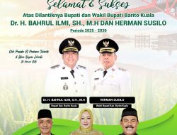 Pimpinan dan Anggota DPRD Batola Sampaikan Ucapan Selamat atas Dilantiknya Bupati dan Wakil Bupati