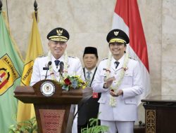 Bawa Visi “Kalsel Bekerja”, Gubernur H. Muhidin Sampaikan Pidato Awal Masa Jabatan di Rapat Paripurna