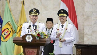 Bawa Visi “Kalsel Bekerja”, Gubernur H. Muhidin Sampaikan Pidato Awal Masa Jabatan di Rapat Paripurna