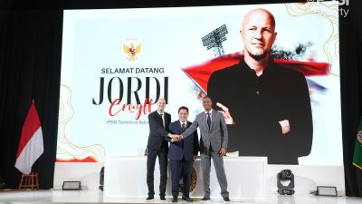 PSSI Resmi Kenalkan Jordi Cruyff kepada Publik