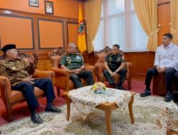 Silaturahmi Pangdam VI Mulawarman dan Gubernur Kalsel, Bupati Tanbu : Momentum Pererat Kebersamaan