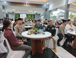 Polres Tanbu Pererat Sinergi Polri dan Media Lewat Buka Puasa Bersama