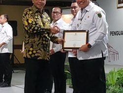 Kabupaten Pulang Pisau Dapatkan Penghargaan Nilai Peringkat lll Untuk MCP di Kalimantan Tengah