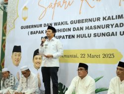 Sahrujani dan Hero Setiawan Sambut Wakil Gubernur Kalsel dalam Agenda Safari Ramadan di HSU