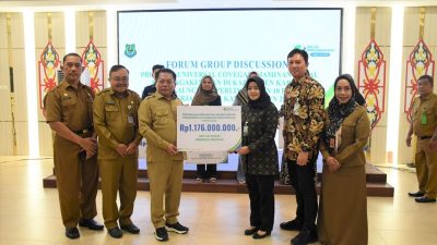 Pemkab Kapuas Bersama BPJS Ketenagakerjaan Luncurkan Perlindungan Pekerja Rentan