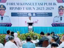 Kaji Arah Pembangunan 5 Tahun ke Depan, Pemkot Banjarmasin Lakukan Konsultasi Publik RPJMD