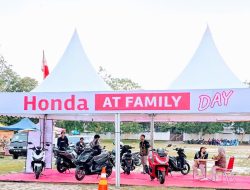 Perkenalkan Produk Unggulan Kepada Masyarakat, PT Trio Motor Hadirkan Booth Honda AT Family Day di Pangkalan Bun