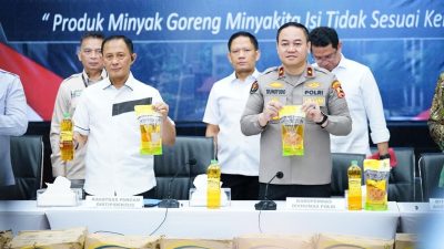 Kasus Pengemasan Ulang Minyak Goreng, Satu Tersangka Diamankan