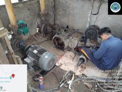 PTAM Murakata Lestari Lakukan Perbaikan Pompa Intake di Wilayah Batang Alai Selatan