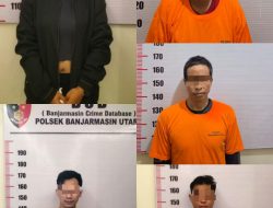 Enam Belas Kali Beraksi, Sindikat Pencurian Sepeda Motor di Banjarmasin Terungkap