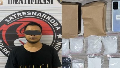 Dapati Ratusan Gram Sabu, Pria di Pekapuran Laut Banjarmasin Diringkus Aparat