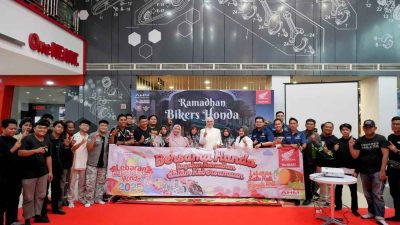 Hj. Ananda Hadir dalam “Ramadhan Bikers Honda” : Trio Motor Rayakan Bulan Suci Bersama Komunitas Honda