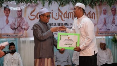 Wabub HST Serahkan Bantuan Konsumsi Anak Yatim Piatu Di Birayang untuk Satu Tahun