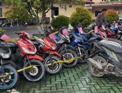 Bagi yang Merasa Kehilangan Bisa Cek Kendaraannya di Mapolresta Banjarmasin, Operasi Jaran Amankan 34 Unit