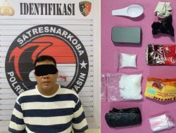 Diduga Pengedar Sabu, Pria Asal Sungai Andai Diringkus Polisi