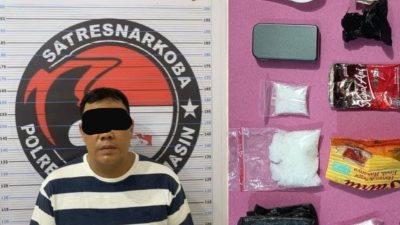 Diduga Pengedar Sabu, Pria Asal Sungai Andai Diringkus Polisi