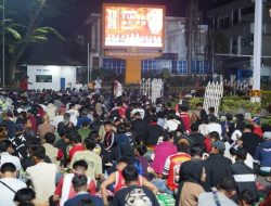 Ueforia Nobar di Balai Kota Banjarmasin, Timnas Kuatkan Asa ke Piala Dunia