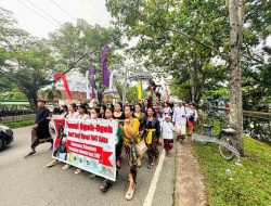 Perdana, Umat Hindu di Banjarmasin Gelar Pawai Ogoh-ogoh