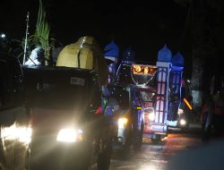 Peserta Pawai Takbiran HST 2025 Membludak, Berikut Rute Pawai Malam Ini
