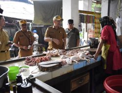Sekda Pantau Harga Kebutuhan Pokok Pasca Hari Raya IdulFitri