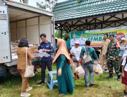 Gelar Operasi Pasar di Kelurahan Pager, Pemko Palangka Raya Distribusikan Sembako Murah