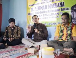 Achmad Maulana Dorong Sinergi Desa dan Pemerintah Lewat Sosialisasi Perda di Barito Kuala