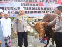 Haul ke-219 Syeikh Muhammad Arsyad Al Banjari, Polda Kalsel Kerahkan Ratusan Pesonil Pengaman dan Konsumsi