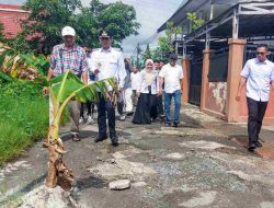 Tinjau Jalan Ditanami Pohon Pisang, Wali Kota Banjarmasin Janji Segera Atasi