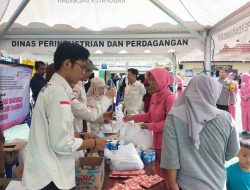 Tekan Inflasi, Pemkab dan Polres Balangan Gelar Pasar Murah