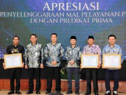 Raih Dua Penghargaan Pelayanan Publik, Bupati Batola Komitmen Tingkatkan Kualitas Pelayanan